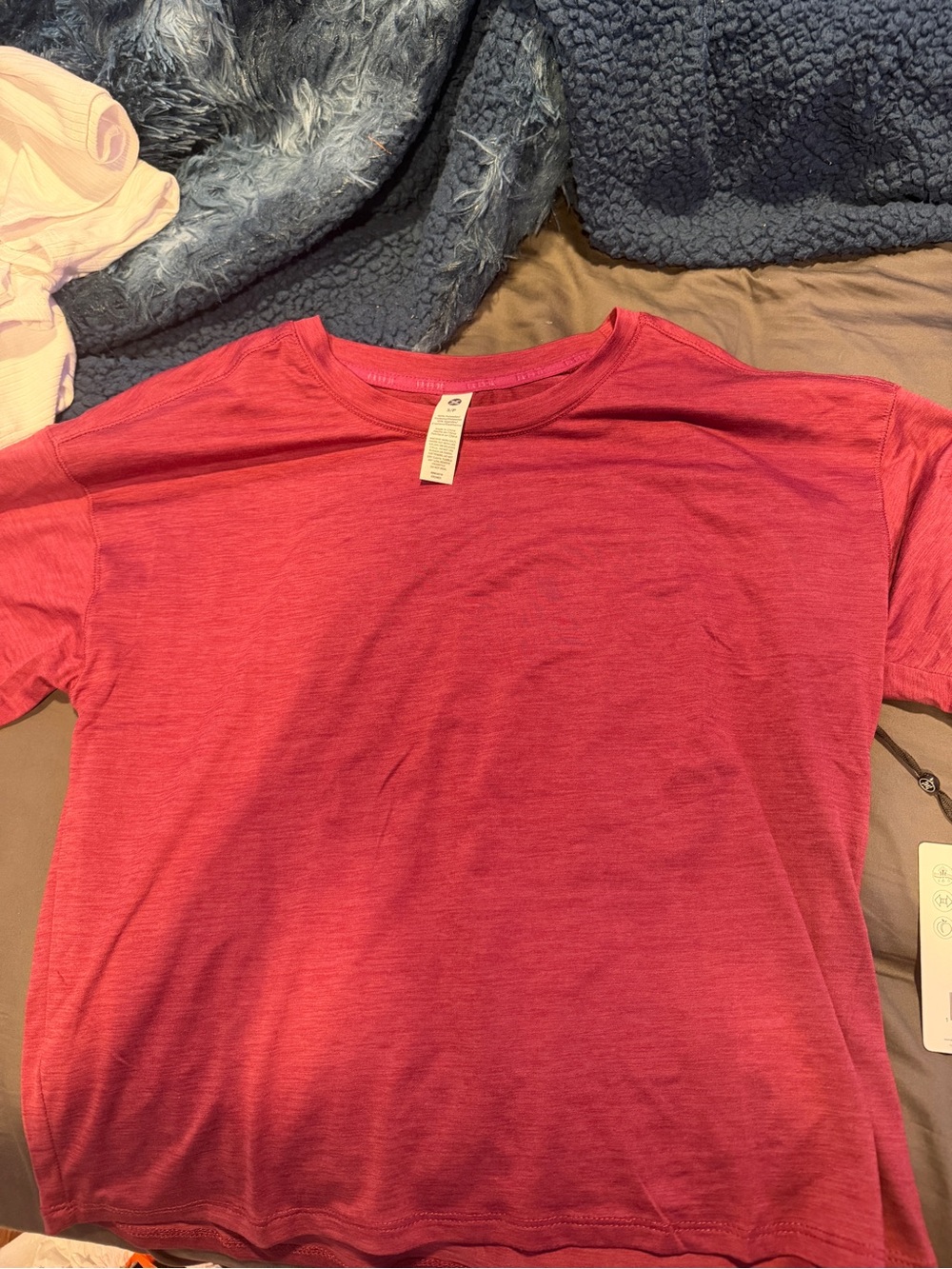 RBX Red Short Sleeve Crew Neck Tee